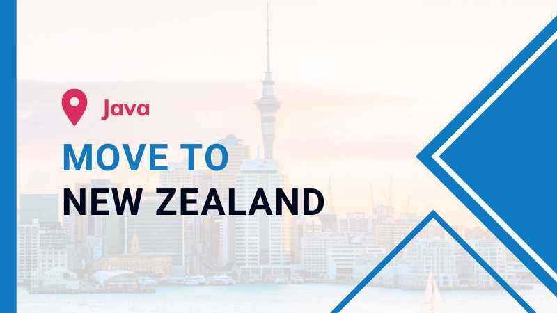 Moving From Java to New zealand